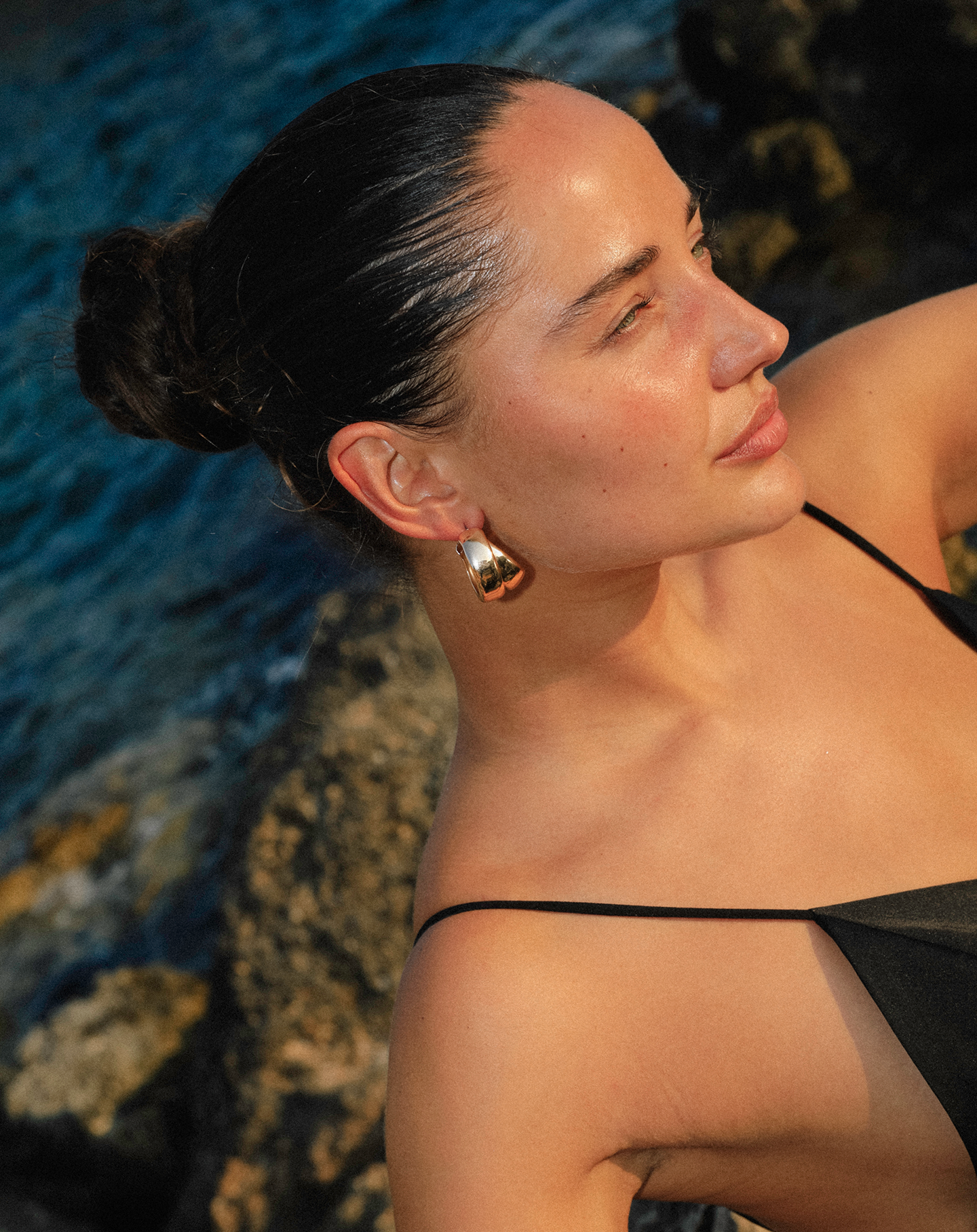 PENDIENTES GRANDES DE DOBLE ARO