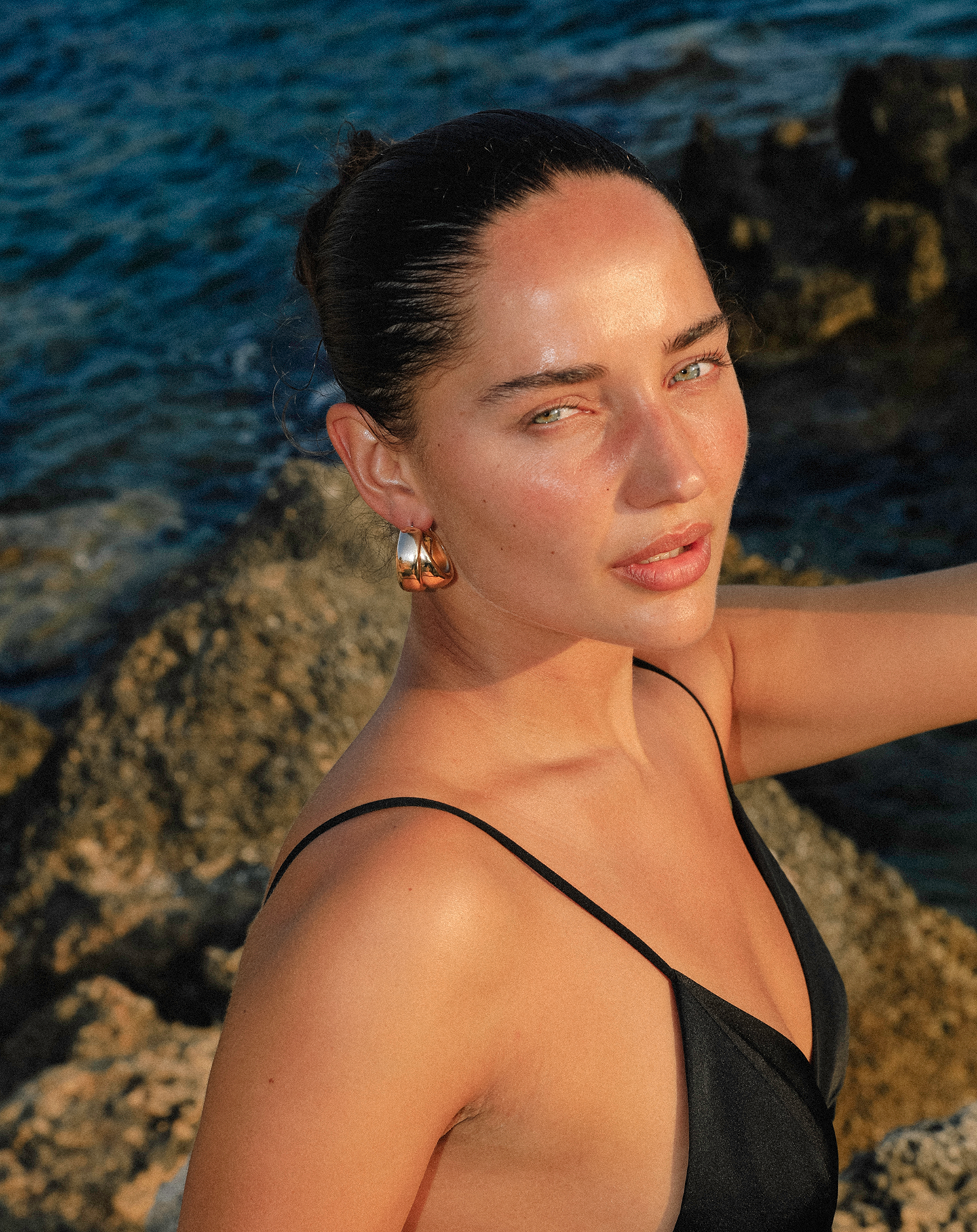 PENDIENTES GRANDES DE DOBLE ARO